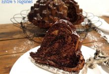 Bundt Cake Cebra con Chocolate