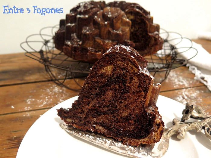 Bundt Cake Cebra con Chocolate Bundt Cake Cebra con Chocolate