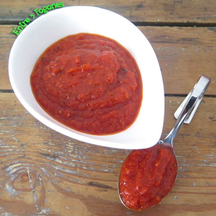 Salsa de Tomate Casera