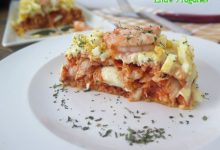 Pastel de Merluza y Gambas