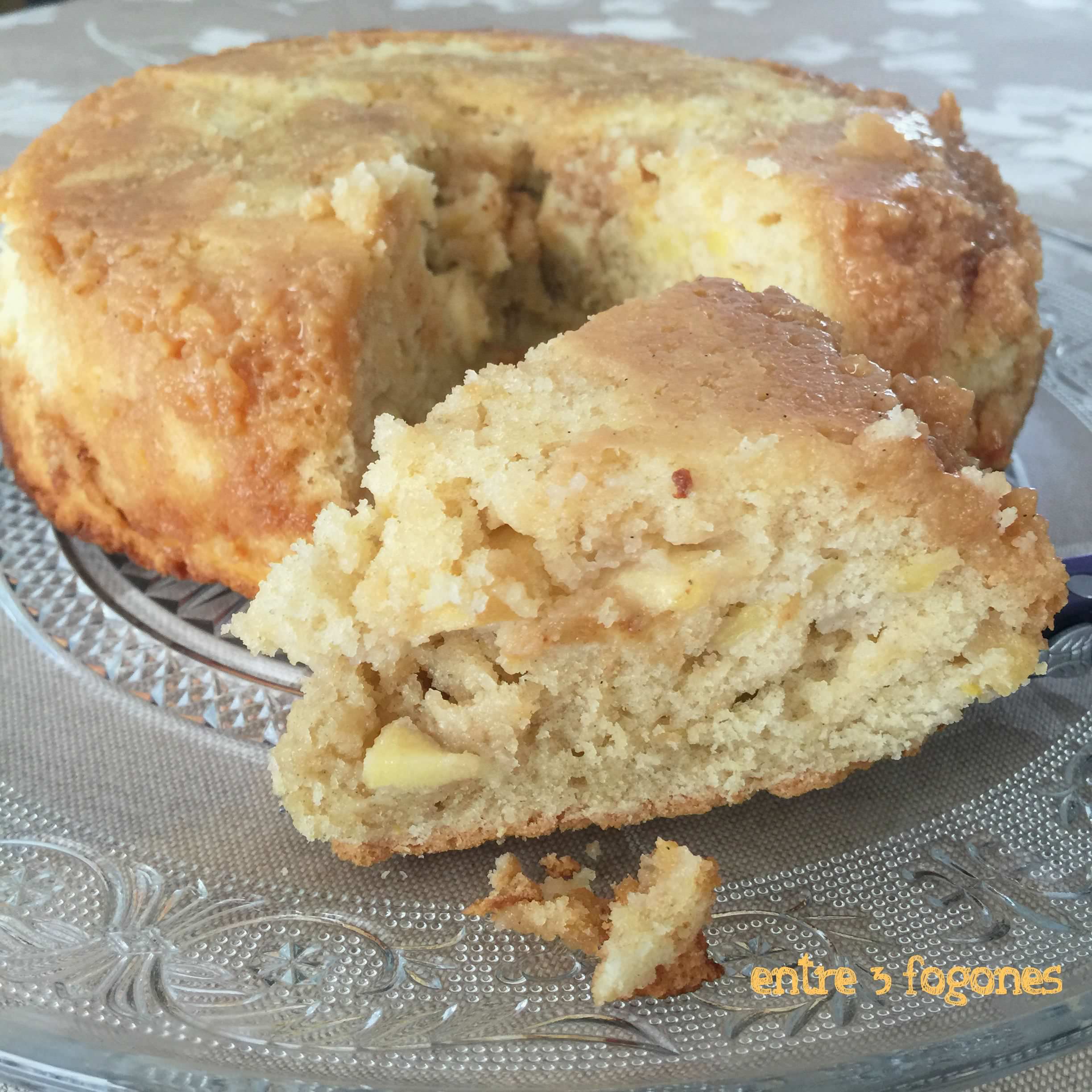 Pastel bretón de manzana y confitura de leche Pastel bretón de manzana y confitura de leche