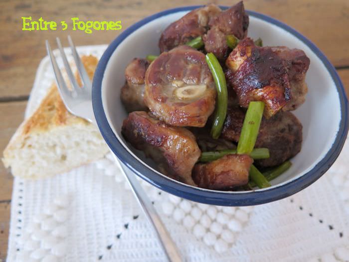 Carne con Ajos