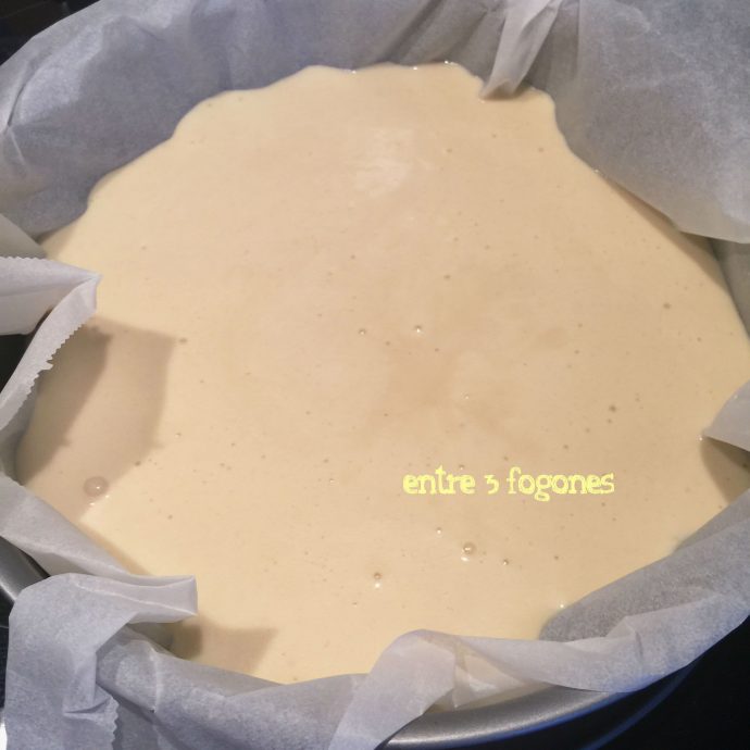 Bizcocho con leche de coco