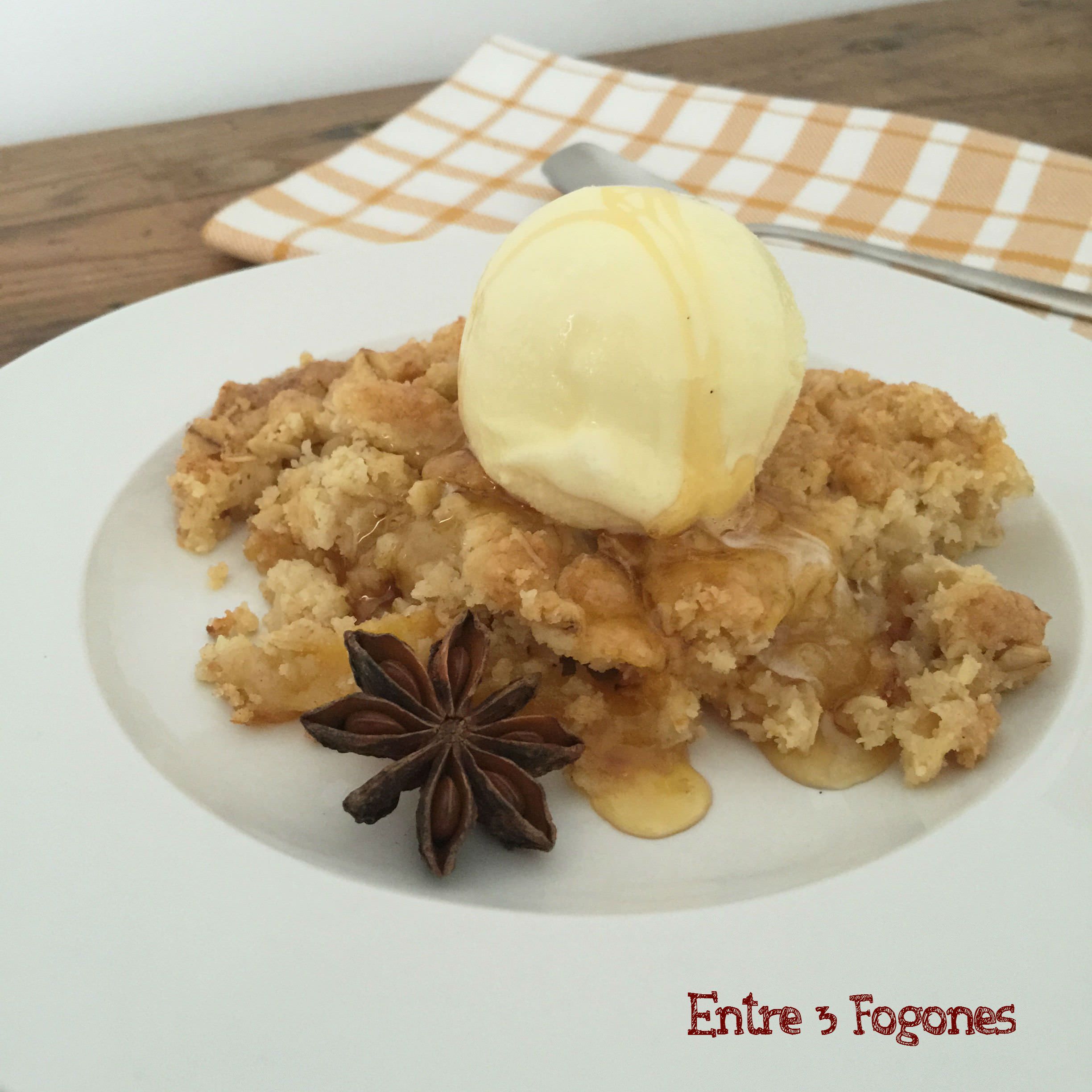 Crumble de Piña