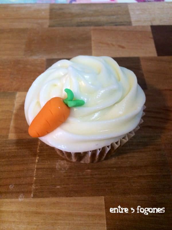 carrot-cupckes Cakes de zanahoria