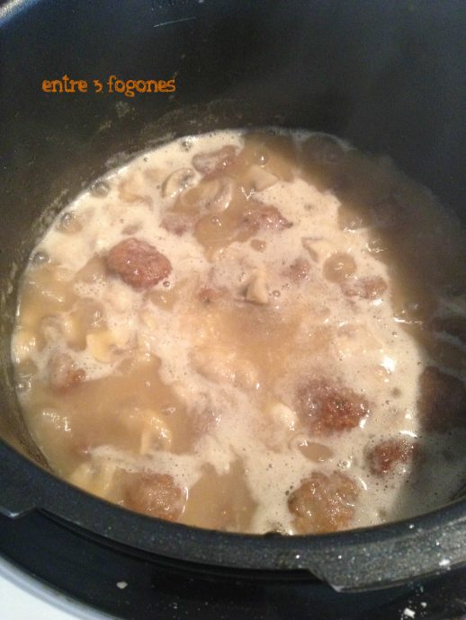 Albóndigas con avellanas