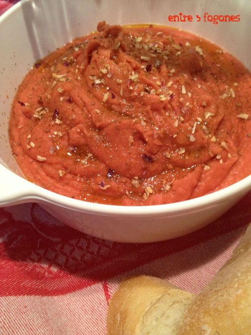 Humus de Remolacha