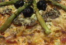 Pizza de verduras