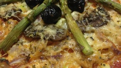 Pizza de verduras