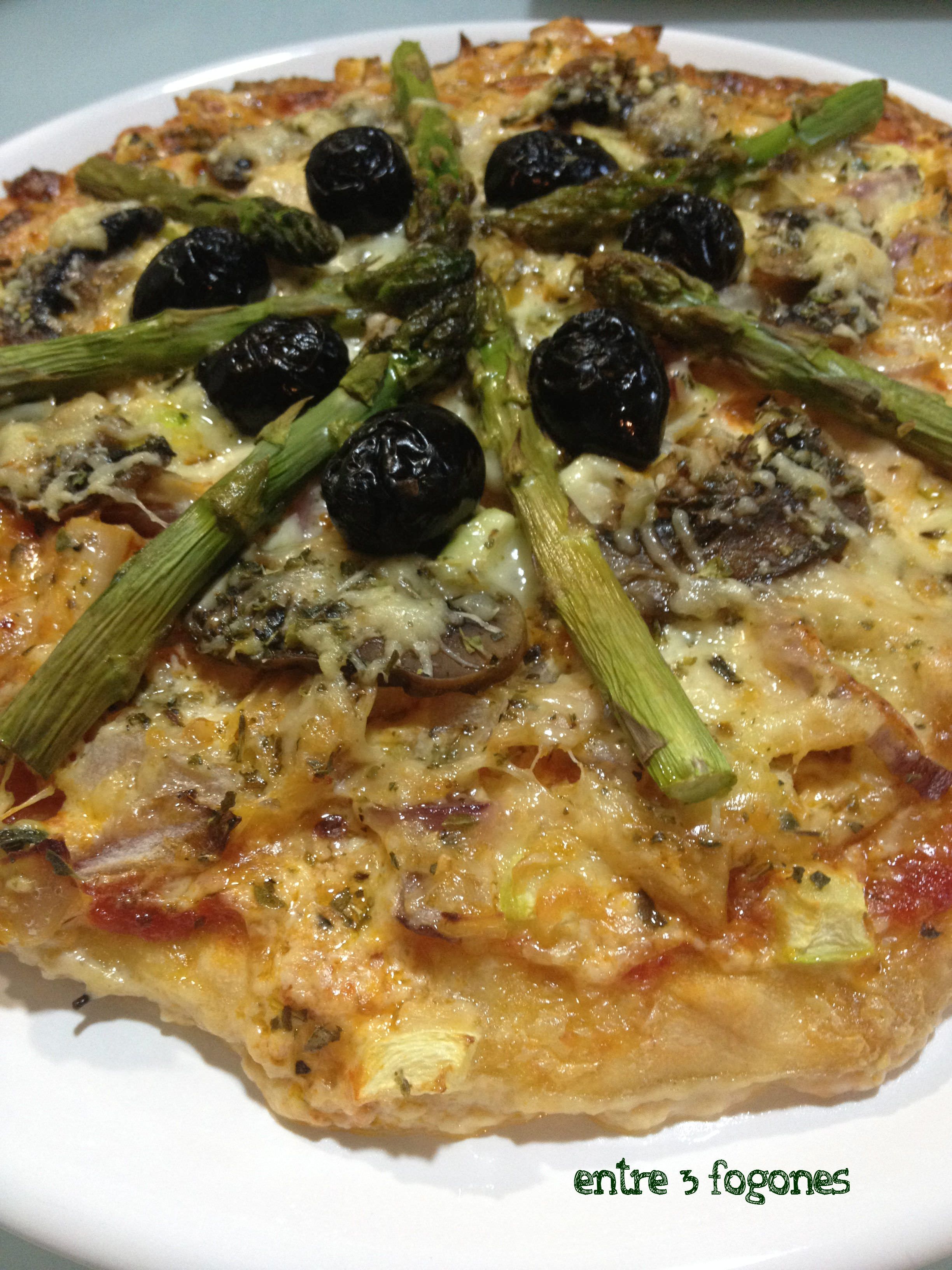 Pizza de verduras