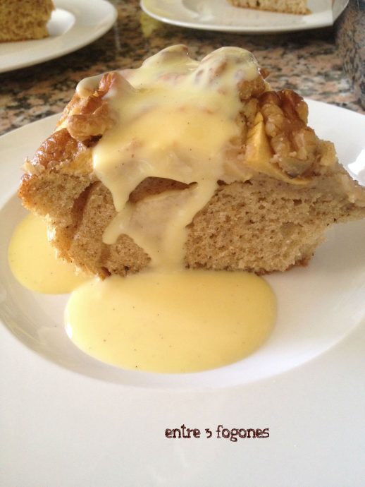 Cake con nueces y canela