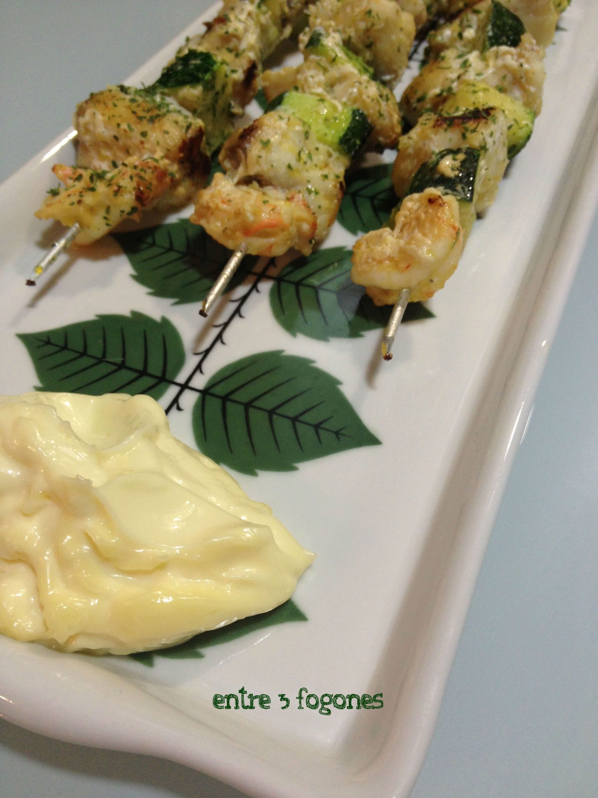 Brochetas de Rape