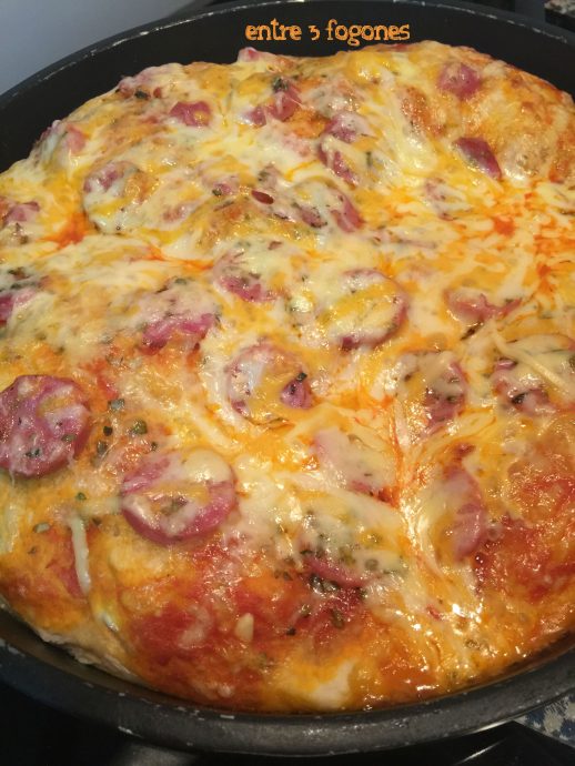 Pizza Americana con Criollo Gallego