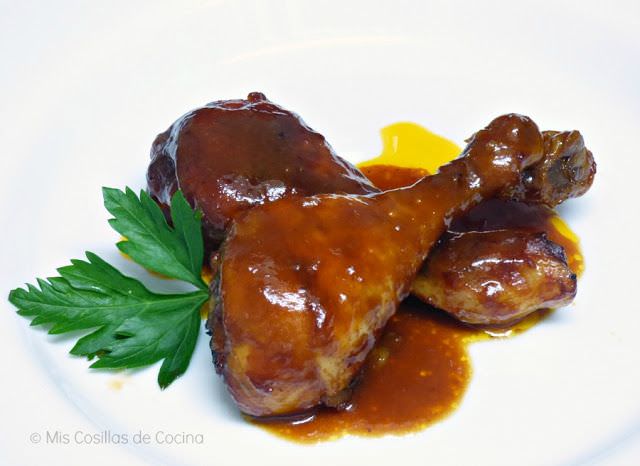 Jamoncitos de Pollo en Salsa Barbacoa Jamoncitos de Pollo en Salsa Barbacoa