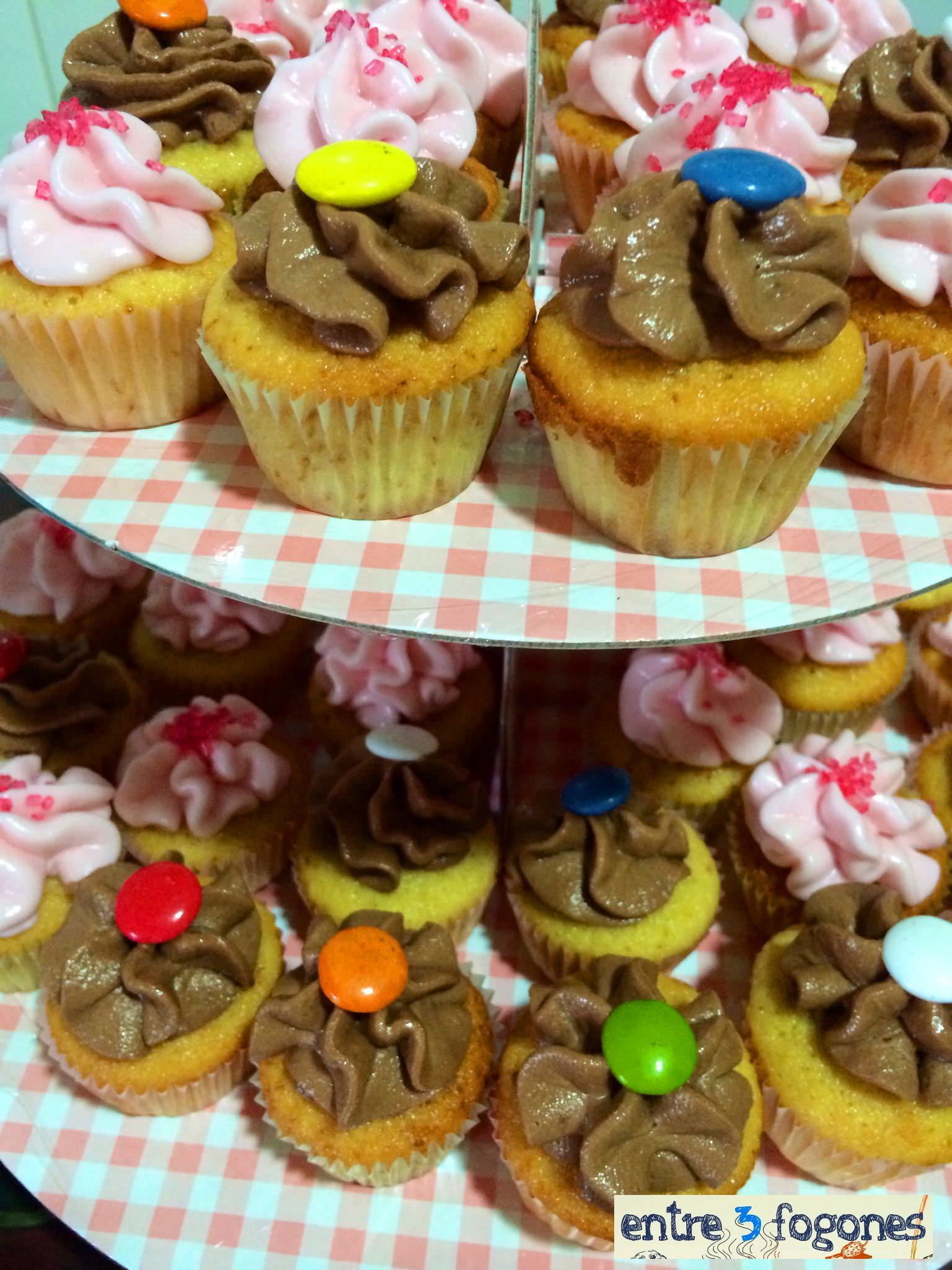 Cupcakes de Fresa y Nutella Cupcakes de Fresa y Nutella