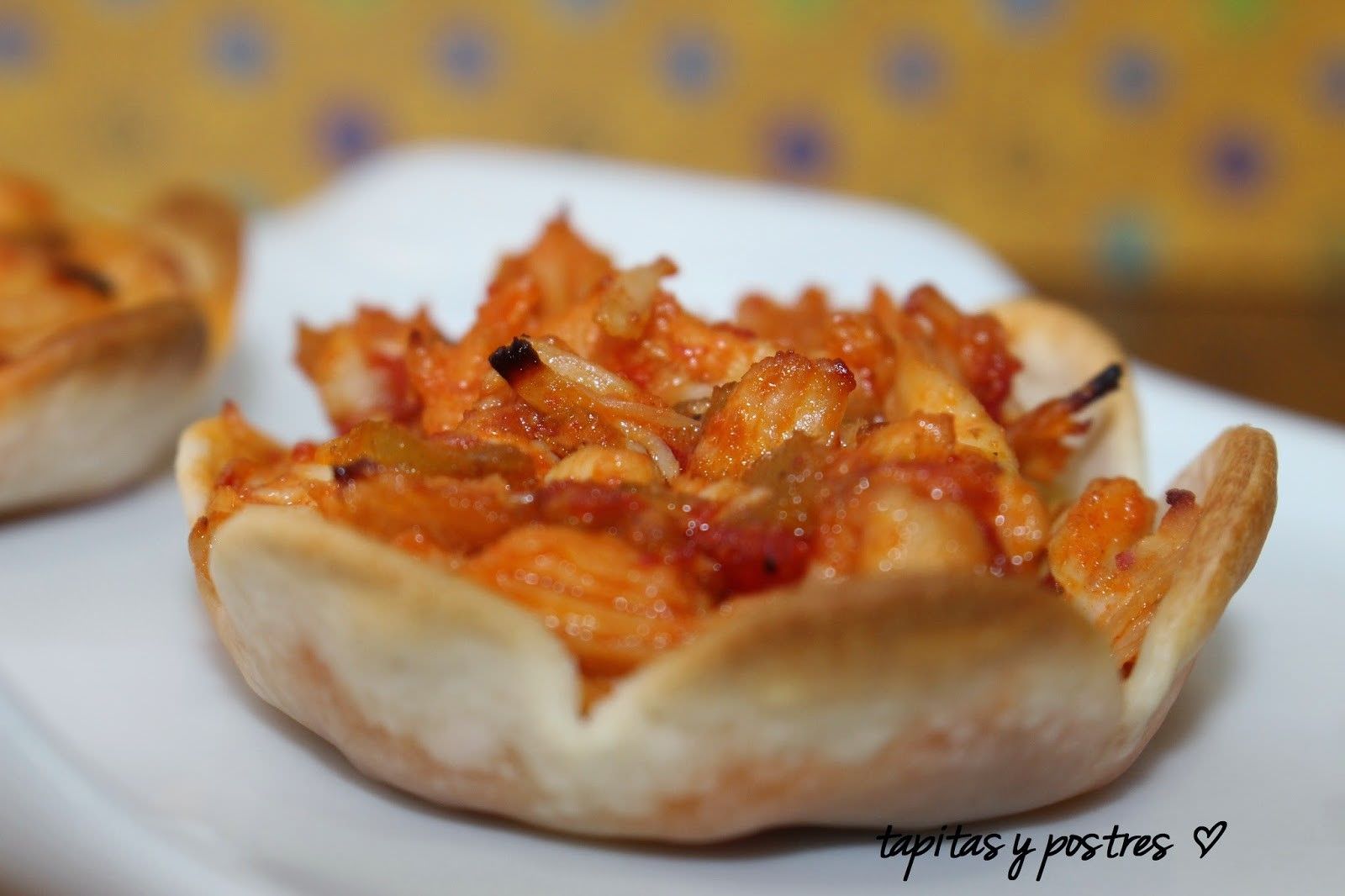 Tartaletas de Pollo Tartaletas de Pollo