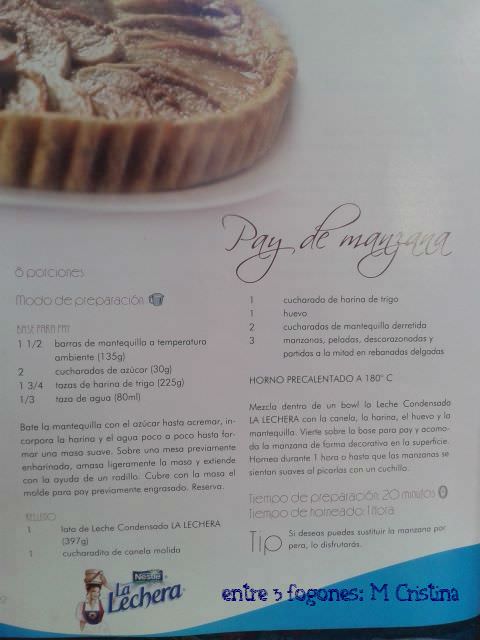 Tarta de manzana