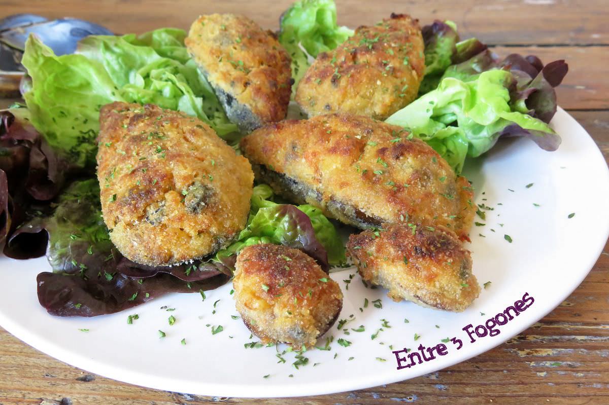 Mejillones Rellenos al Horno Mejillones Rellenos al Horno