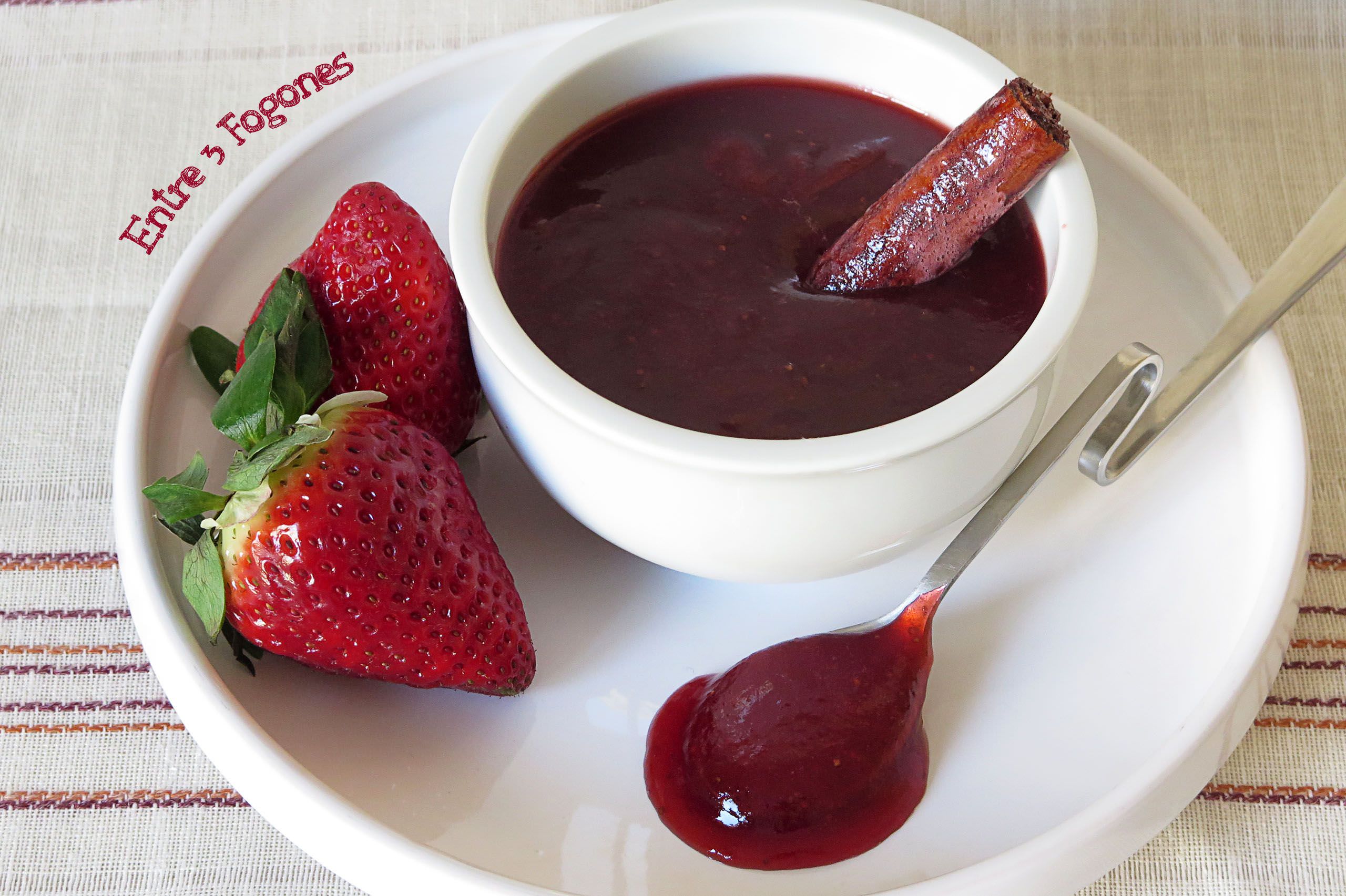 Receta de Mermelada de Fresas con Canela