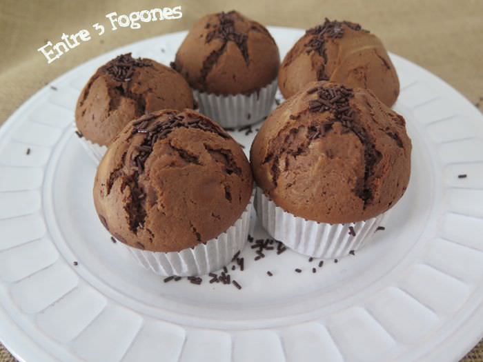 Muffins de Chocolate y Yogur de Cabra Muffins de Chocolate y Yogur de Cabra