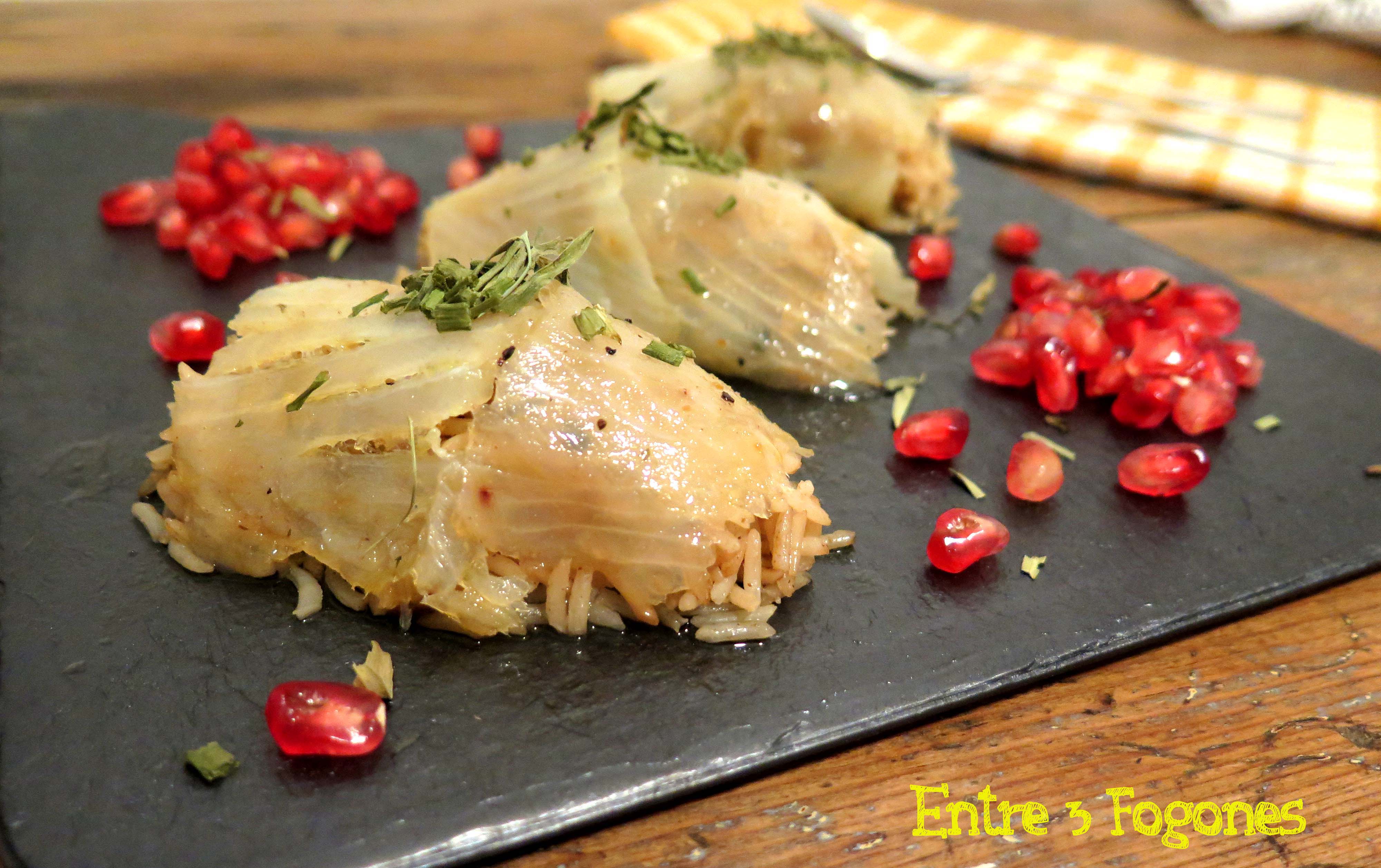 Nigiri de Arroz Basmati al Ajo Negro con Bacalao Marinado