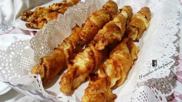 Palitos de Jamón y Queso Palitos de Jamón y Queso