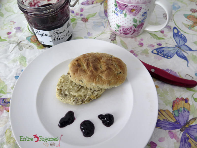 Receta Panecillos con Semillas