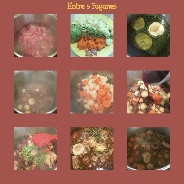 Pasos Ragu de Ternera con Verduras