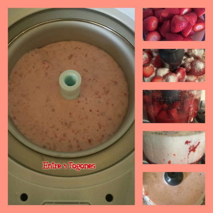Pasos Helado de Fresa Pasos Helado de Fresa