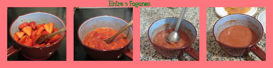 Pasos Ketchup de Fresas