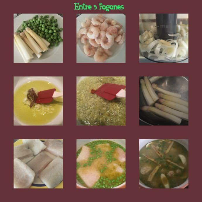 Pasos Merluza en Salsa Verde