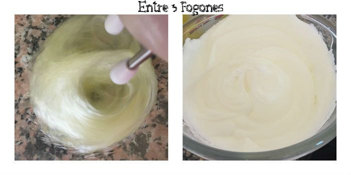 Pasos Soufflé de Manzana con Natilla Casera