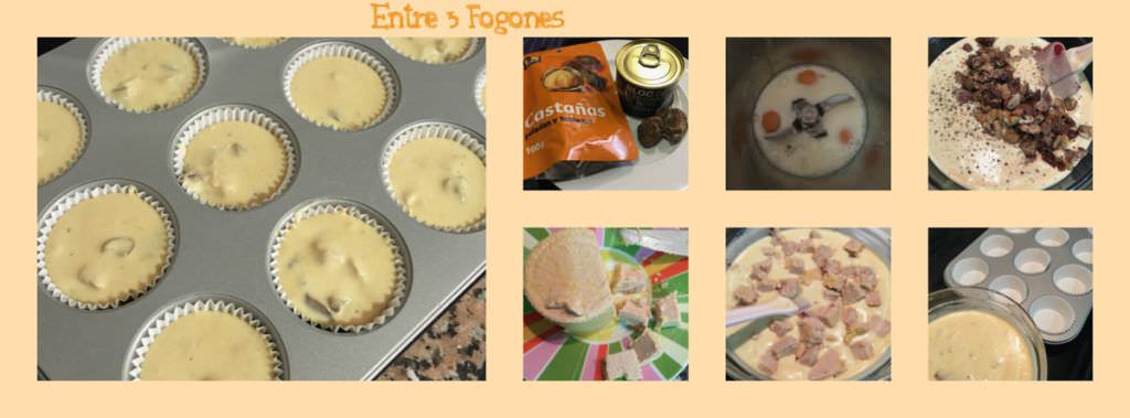 Pasos Muffins de Castañas y Foie