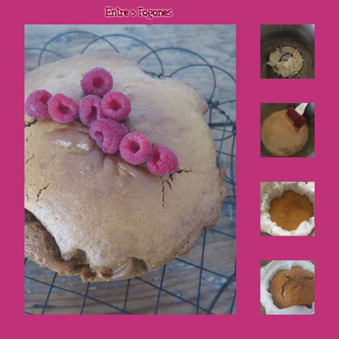 Pasos Pastel de Chocolate blanco y spéculoos Pasos Pastel de Chocolate blanco y spéculoos