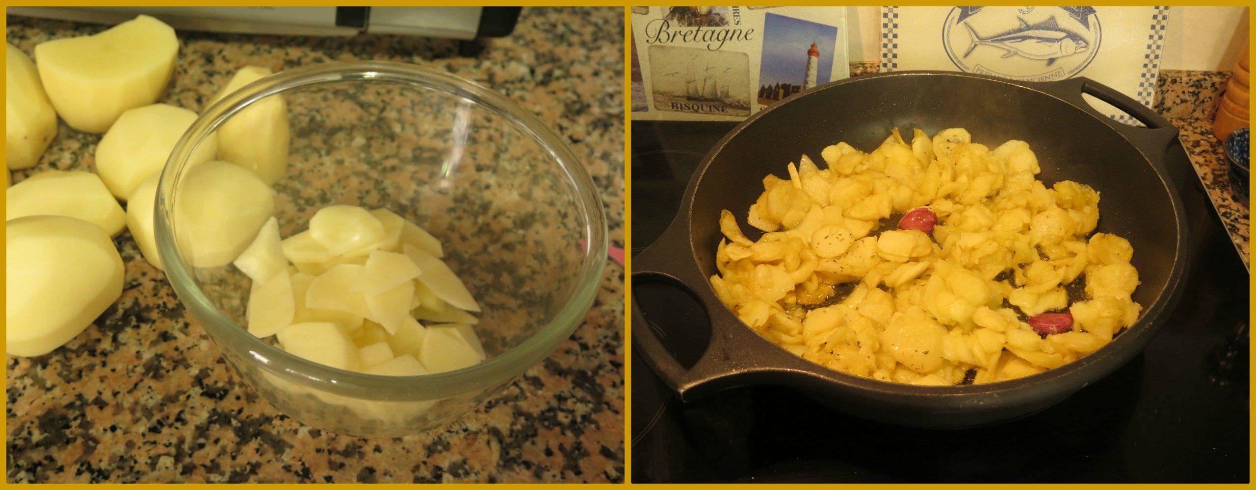 Pasos Patatas al Montón