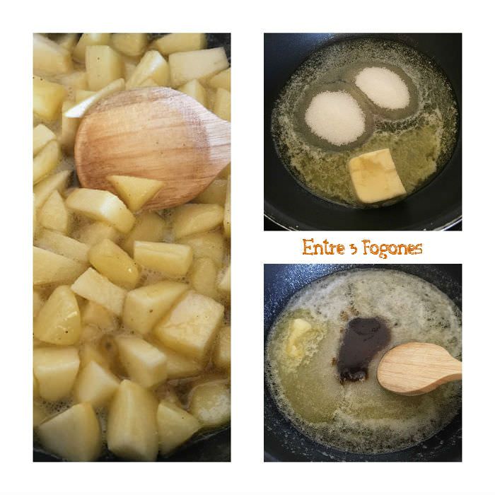 Soufflé de Manzana con Natilla Casera