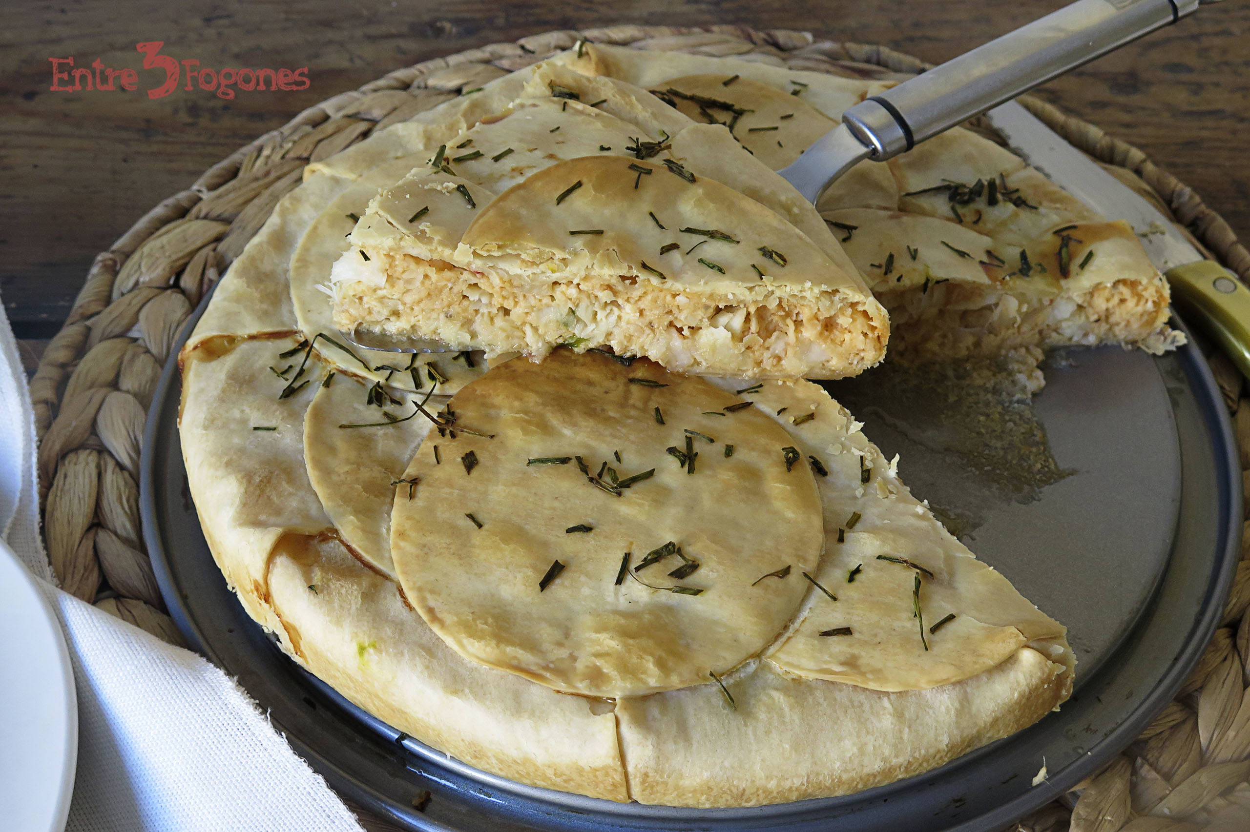 Pastel de Cabracho con Gambas Pastel de Cabracho con Gambas