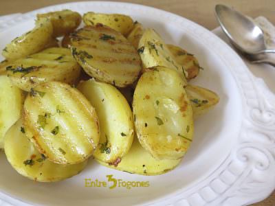 Patatas al Vapor con Hierbas Aromáticas