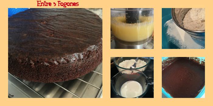 Bundt cake de chocolate y fresa, tarta de cumpleaños