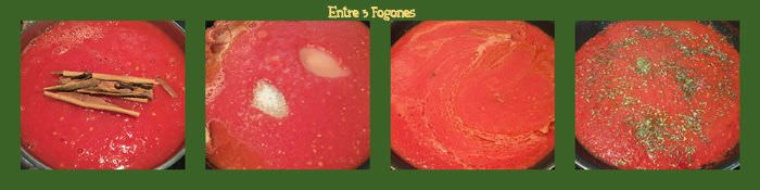 Salsa de tomate casera