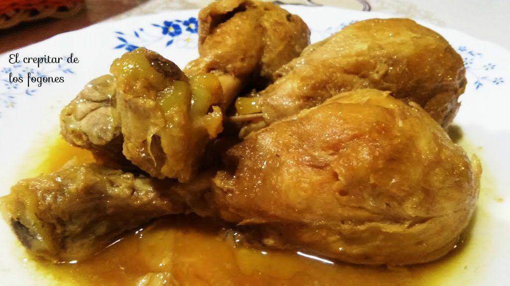 Pollo con Frutos del Bosque