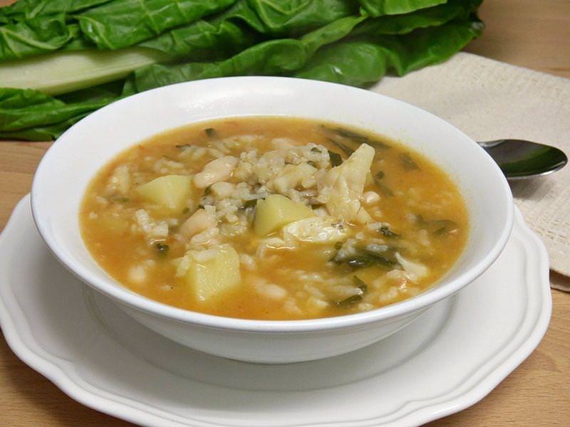 Potaje de Alubias con Bacalao