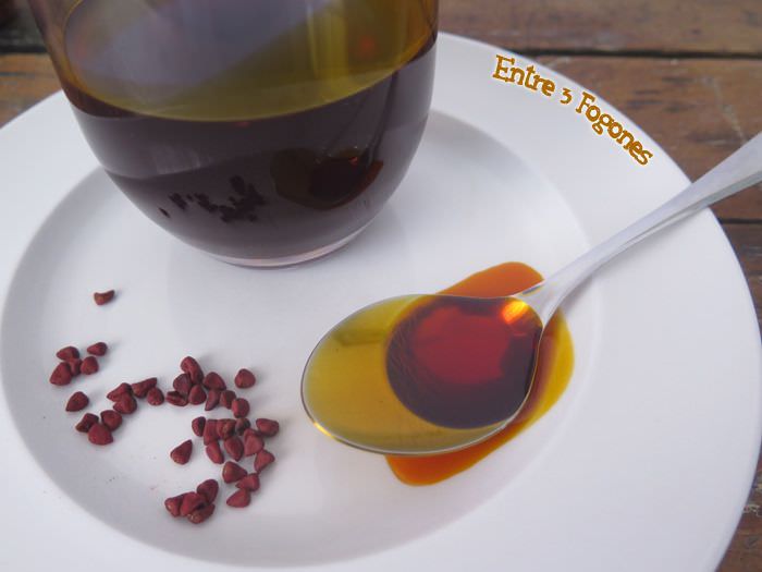 Aceite de Achiote