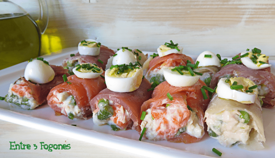 Pescados Ahumados Rellenos de Ensaladilla
