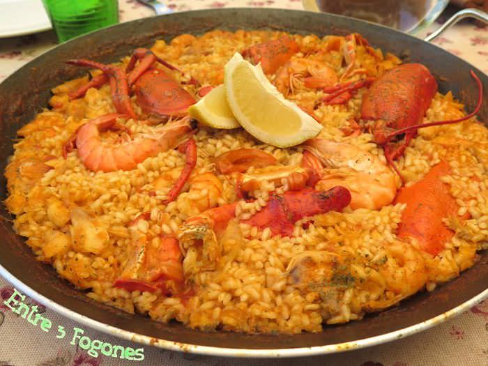 Arroz con Bogavante y Langostinos