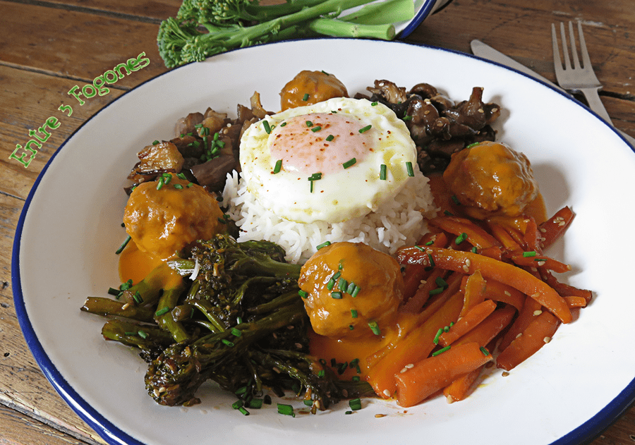 Bibimbap con Bimi