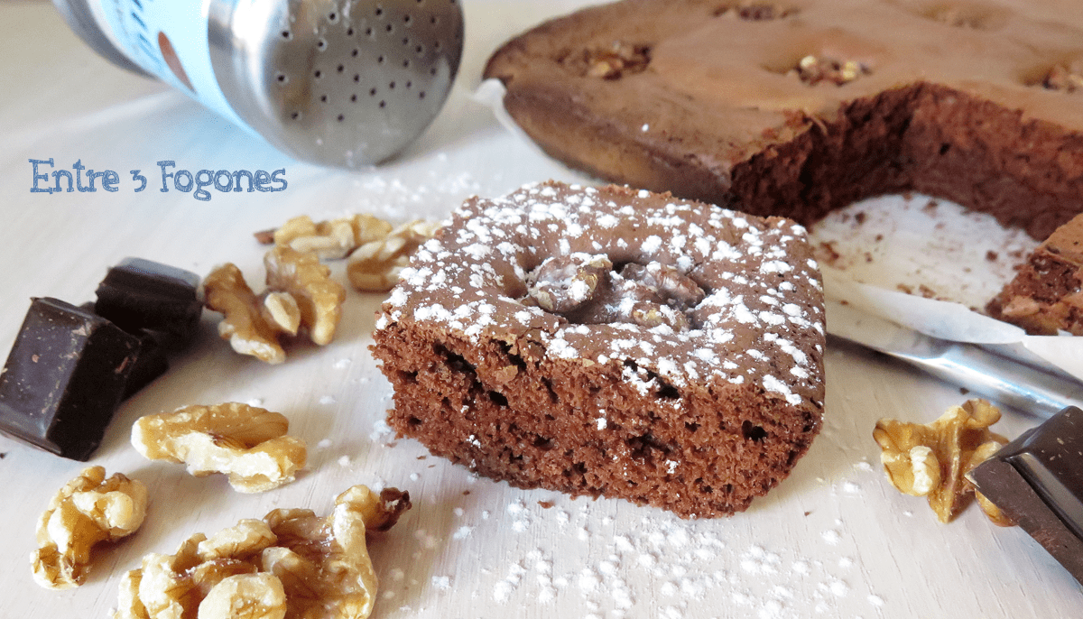 Brownie de Chocolate Puro y Nueces
