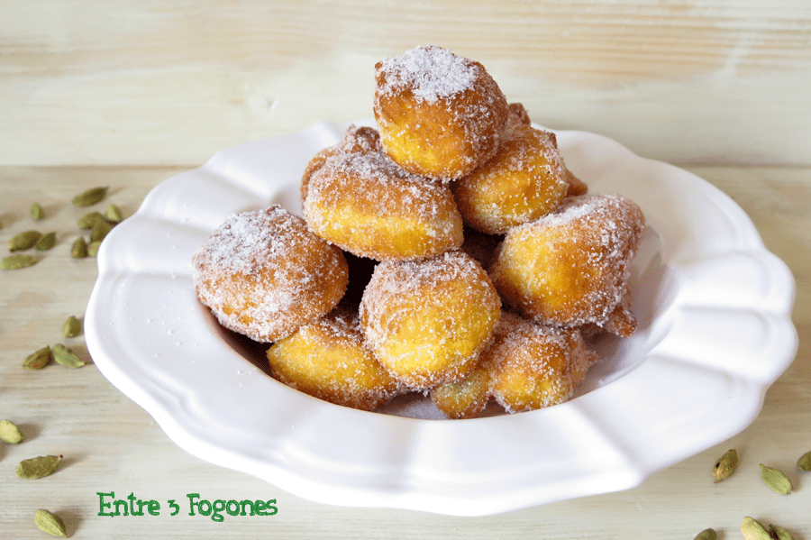Buñuelos de Calabaza y Cardamomo
