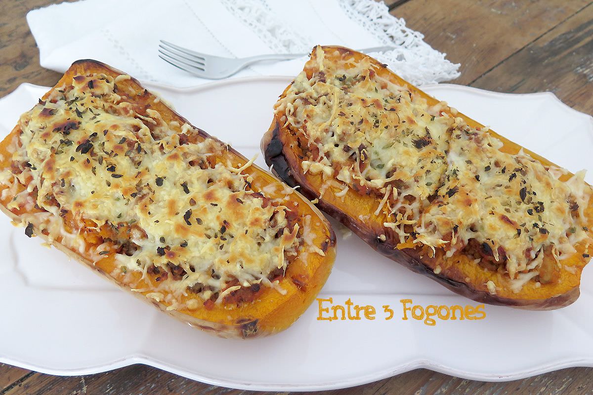 Calabaza Rellena de Carne