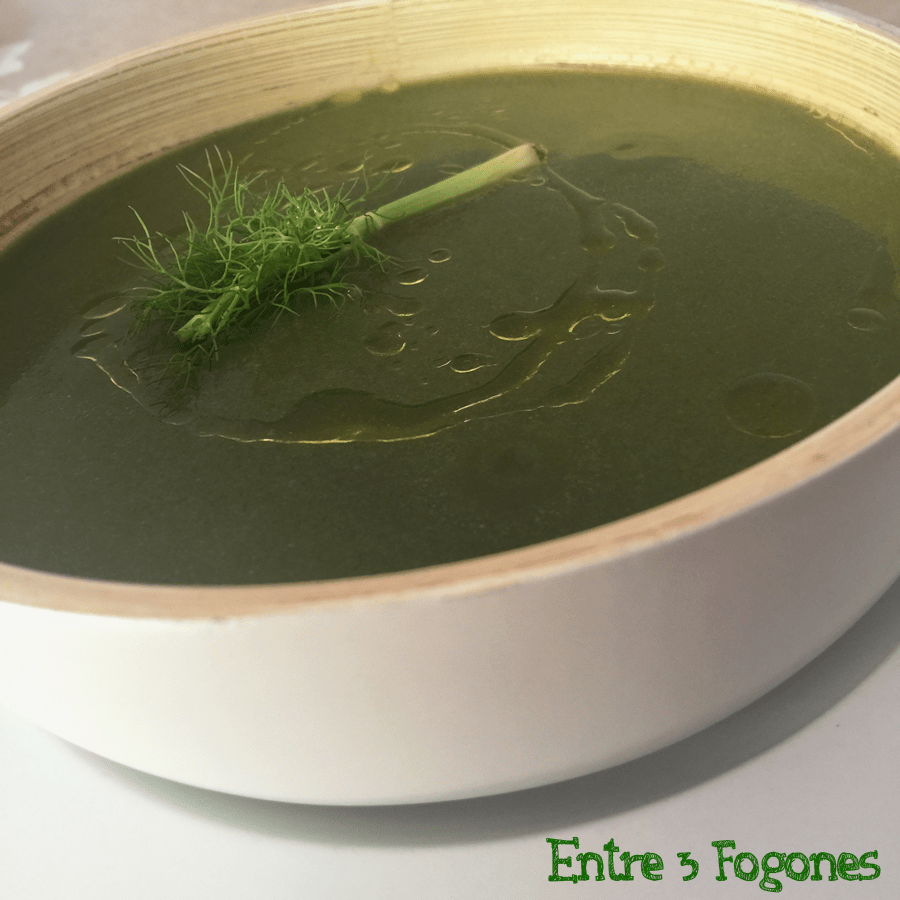 Crema de Espinacas con Hinojo Fresco